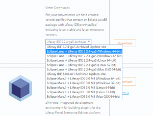 Liferay IDE Eclipse Download