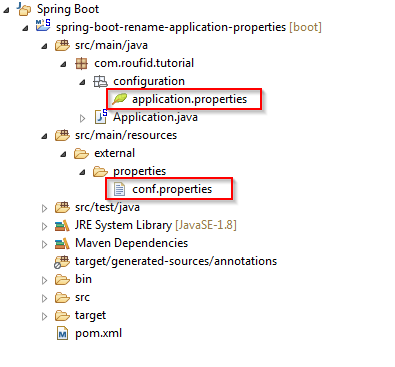 Spring Boot multiple configuration files
