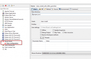 Configure Maven on Eclipse - Maven build
